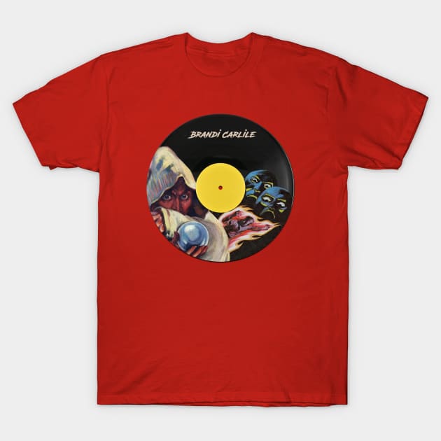 Brandi Carlile Vynil Pulp T-Shirt by terilittleberids